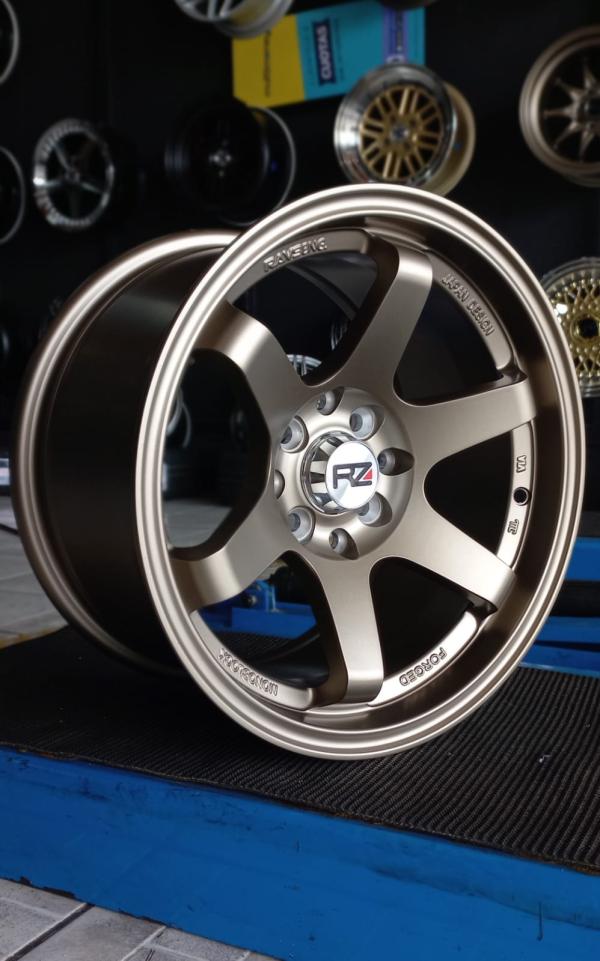 ARO 15X8.25 (L1693) 4/100/114.3 FLAT BRONZE (SET 4 AROS)