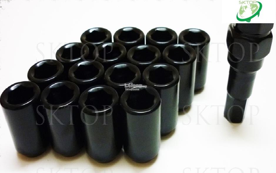 TUERCA ALLEN 1.25 KIT 16+1 NEGRA