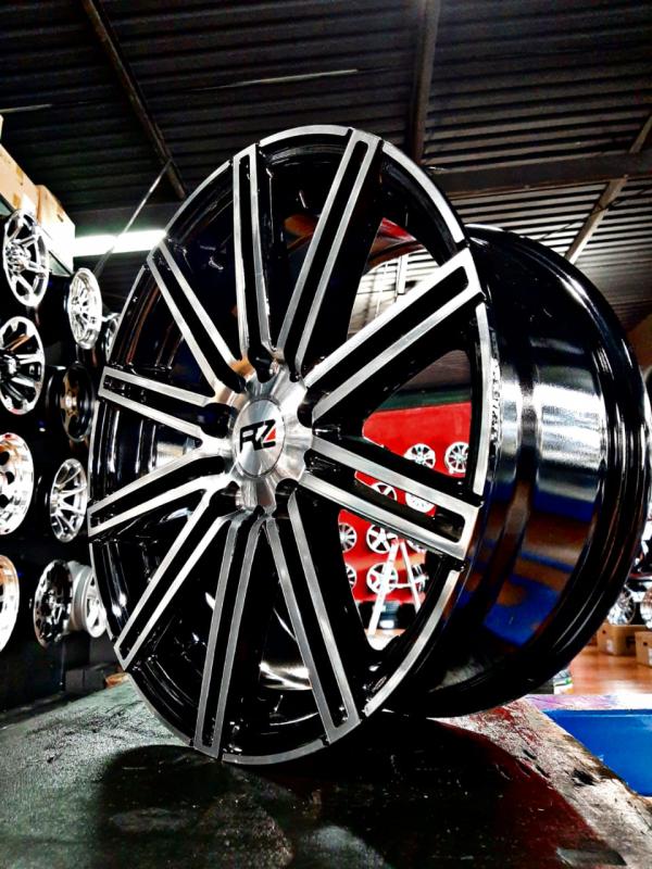 ARO 16X7 (L948) 5/114.3 BLACK MACHINE FACE (SET 4 AROS)
