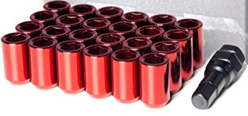 TUERCA ALLEN 1.25 KIT 16+1 ROJA