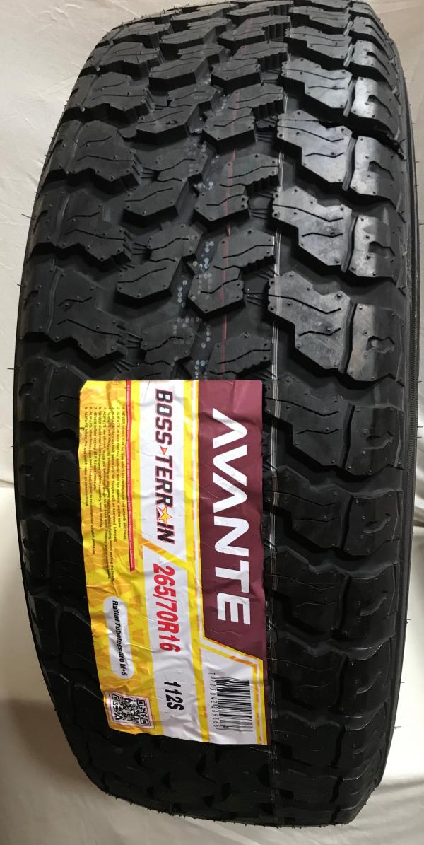 LLANTA 265/70R16 AVANTE BOSS