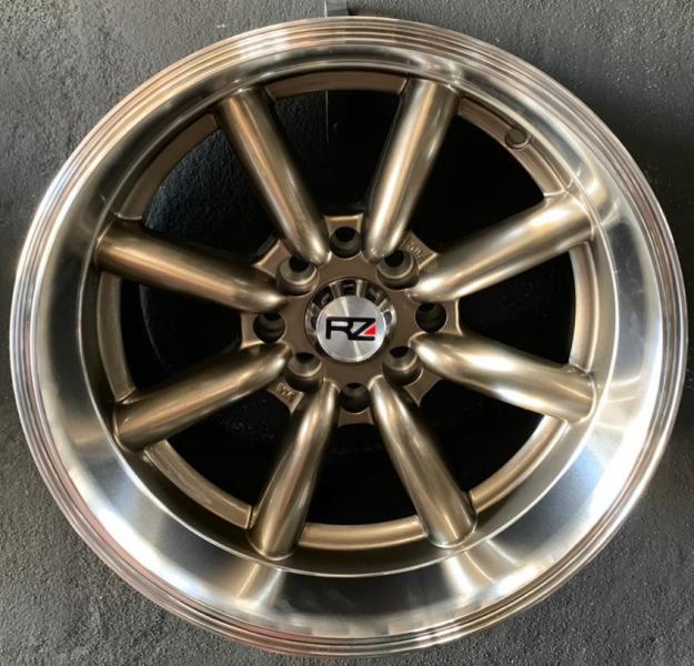 ARO 15X8 (L257) 4/100/114.3 BRONZE MACHINE LIP (SET 4 AROS)