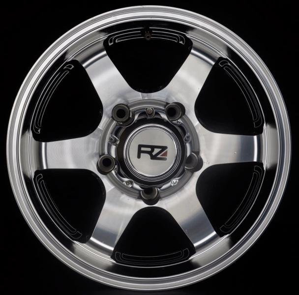ARO 15X7.5 (L142) 5/139.7 BLACK MACHINE FACE (SET 4 AROS)