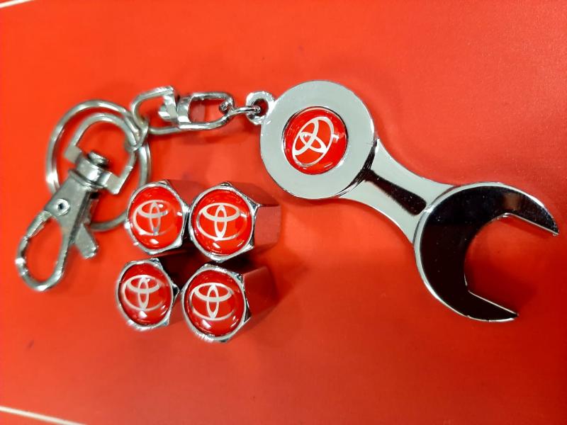TAPON DE VALVULA TOYOTA ROJO