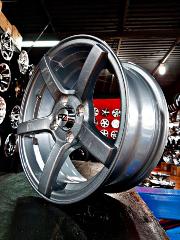 ARO 14X6 (L474) 4/100 FLAT GUNMETAL (SET 4 AROS)