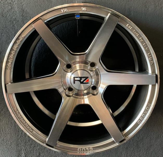 ARO 15X7 (L802)  4/100 Hyper black and machine face (SET 4 AROS)