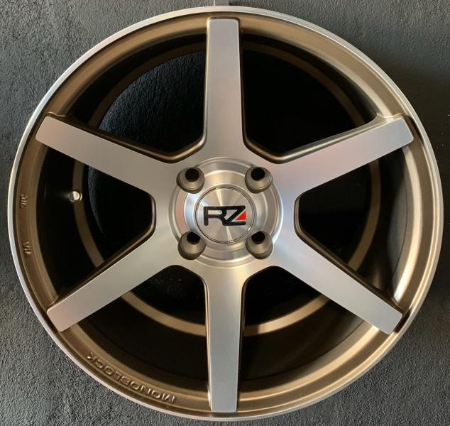ARO 15X7 (L802)  4/100 Flat Bronze and machine (SET 4 AROS)