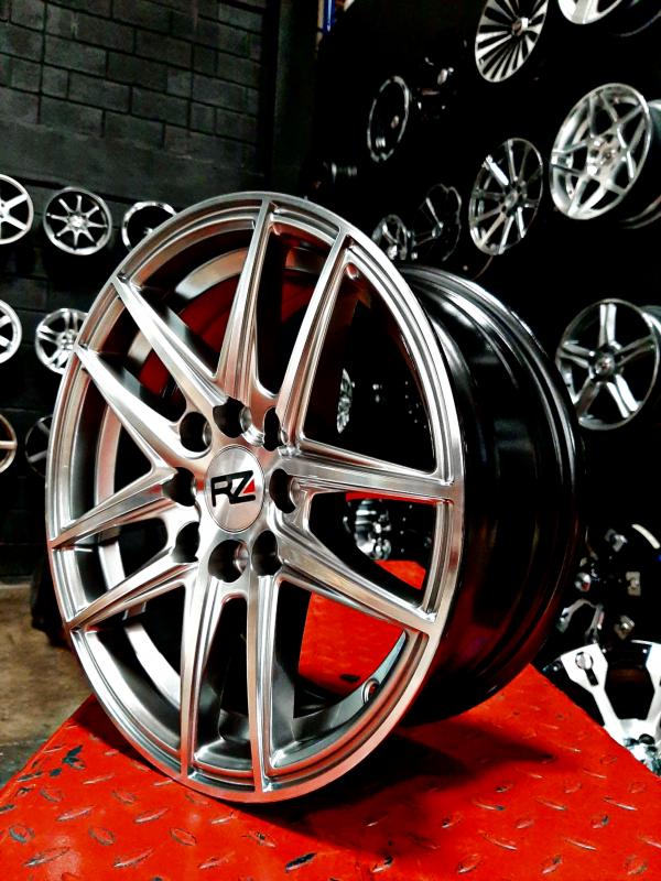 ARO 14X6 (L2037) 4/100/114.3 HYPER BLACK AND MACHINE FACE (SET 4 AROS)