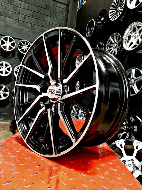 ARO 15X7 (L2061) 4/100/114.3 BLACK AND MACHINE FACE (SET 4 AROS)