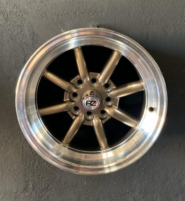 ARO 14X7 (L1777) 4/100/114.3 Bronze and machine lip (SET 4 AROS)