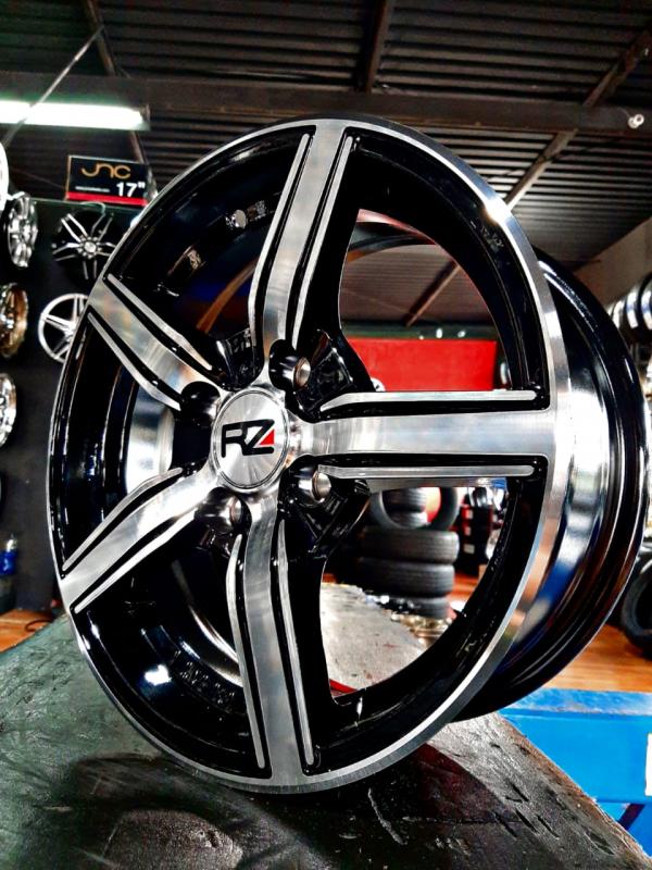 ARO 14X6 (L296) 4/100 Black and machine face (SET 4 AROS)