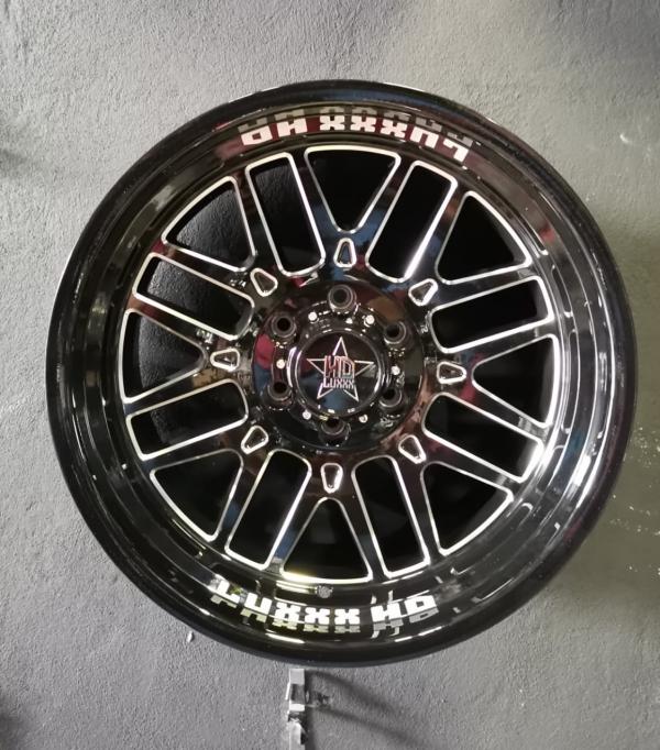 ARO 20X10 (L2027) 6/139.7 Gloss black milling window&words (SET 4 AROS)