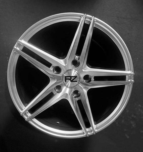 ARO 15X7 (L2042) 5/114.3 Hyper black and machine face (SET 4 AROS)