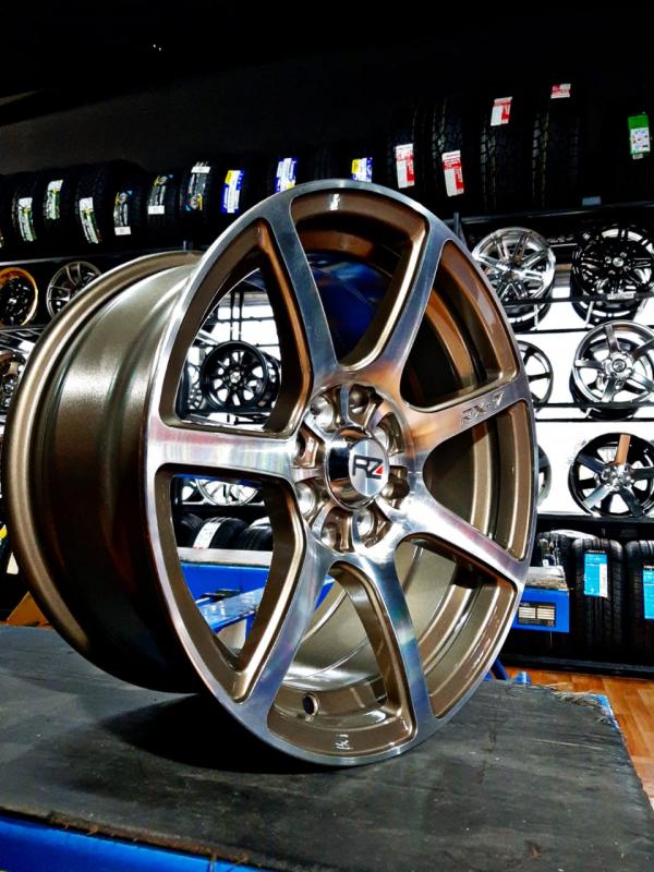 ARO 15X7.5 (L2140) 4/100/114.3 BRONZE AND MACHINE FACE (SET 4 AROS)