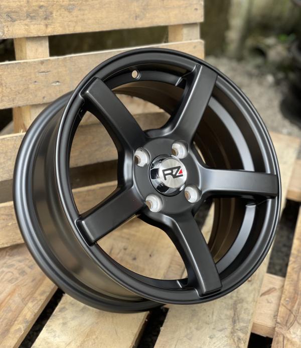 ARO 14X6 (L474) 4/100 FLAT BLACK (SET 4 AROS)