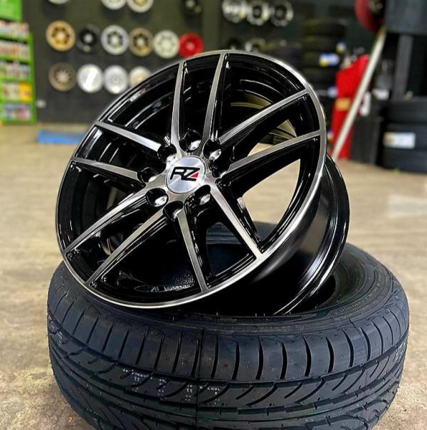 ARO 14X6 (L2037) 4/100/114.3 BLACK AND MACHINE FACE (SET 4 AROS)