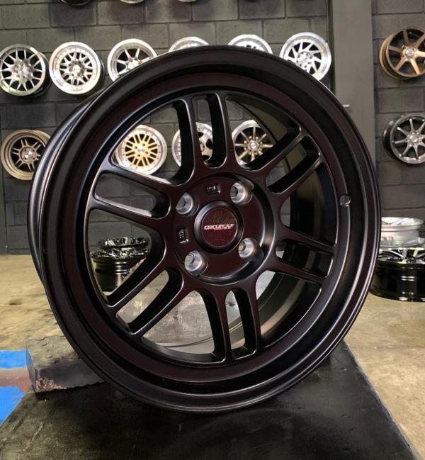 ARO 15X7 (L1600) 4/100 Full Flat Black (SET 4 AROS)