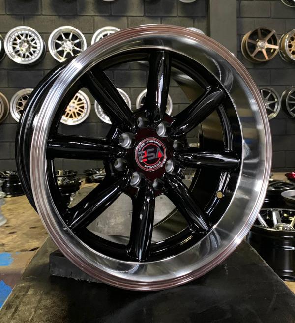 ARO 15X8 (L257) 4/100/114.3 Black ML (SET 4 AROS)