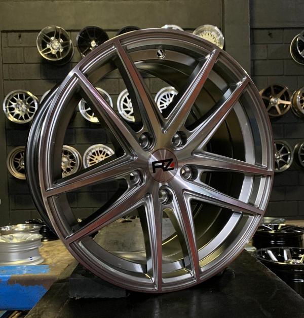 ARO 16X7.5 (L2037) 5/114.3 HYPER BLACK AND MACHINE FACE (SET 4 AROS)