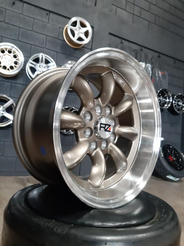 ARO 14X7.5 (L2102) 4/100/114.3 Bronze and machine lip (SET 4 AROS)