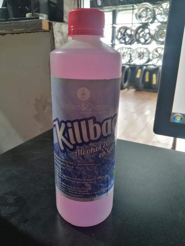 ALCOHOL GEL 1/2 LLITRO CON TAPA