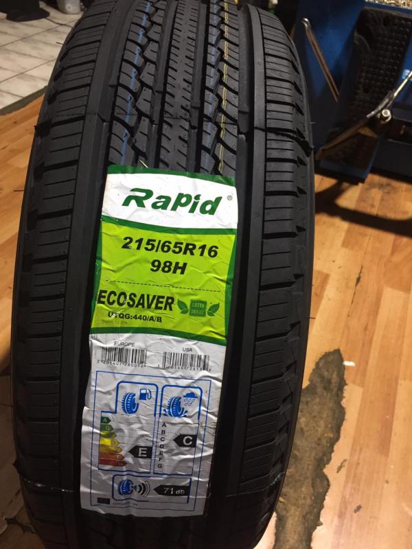 LLANTA 215/65R16 RAPID ECOSAVER HT 4PR