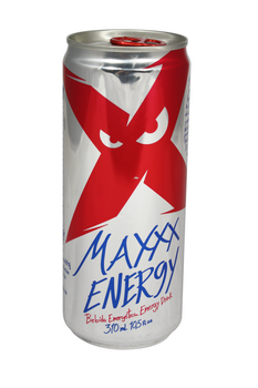 MAXXX ENERGY REGULAR 350ML LATA SLEEK