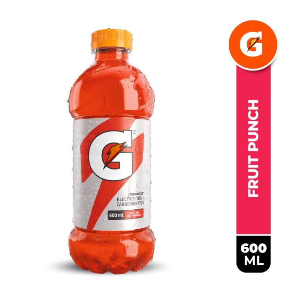 GATORADE  FRUIT PUNCH 600 ML PET NV