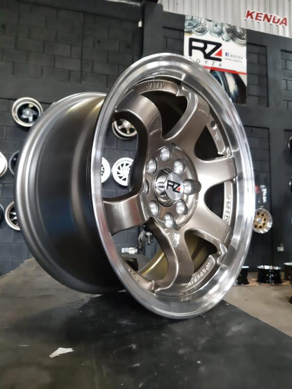 ARO 14X7 (L1803) 4/100/114.3 BRONZE AND MACHINE LIP (SET 4 AROS)