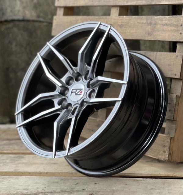 ARO 15X7 (L2066) 5/100/114.3 Hyper black and machine face (SET 4 AROS)