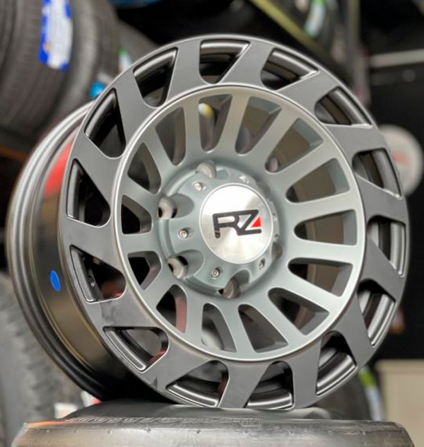 ARO 16X8 (L2012) 6/139.7 MATT BLACK LIP+MATT GUNMETAL SPOKE (SET 4 AROS)