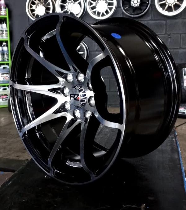 ARO 15X8 (L436) 4/100/114.3 BLACK AND MACHINE (SET 4 AROS)