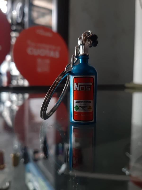 Llavero de Nitro Azul