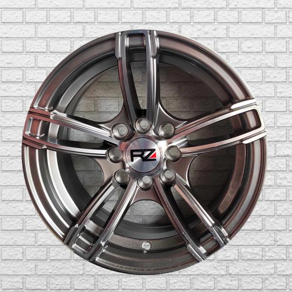 ARO 14X6 (L2086) 4/100/114.3 HYPER BLACK AND MACHINE FACE (SET 4 AROS)