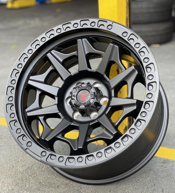 ARO 18X9 (L2174) 6/114.3 MATT BLACK (SET 4 AROS)