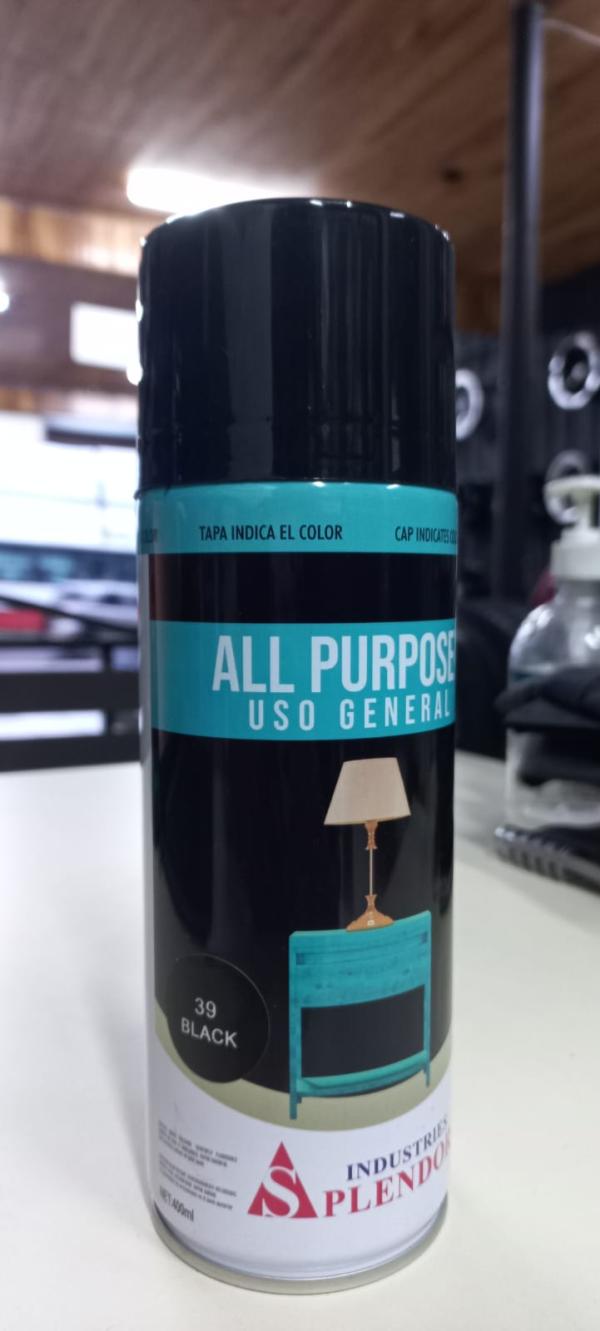 SPRAY SPLENDOR NEGRO BRILLO