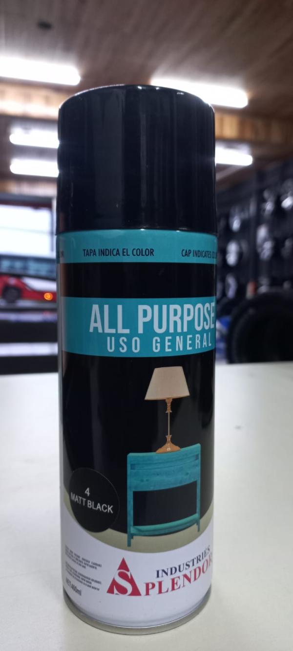 SPRAY SPLENDOR NEGRO MATE