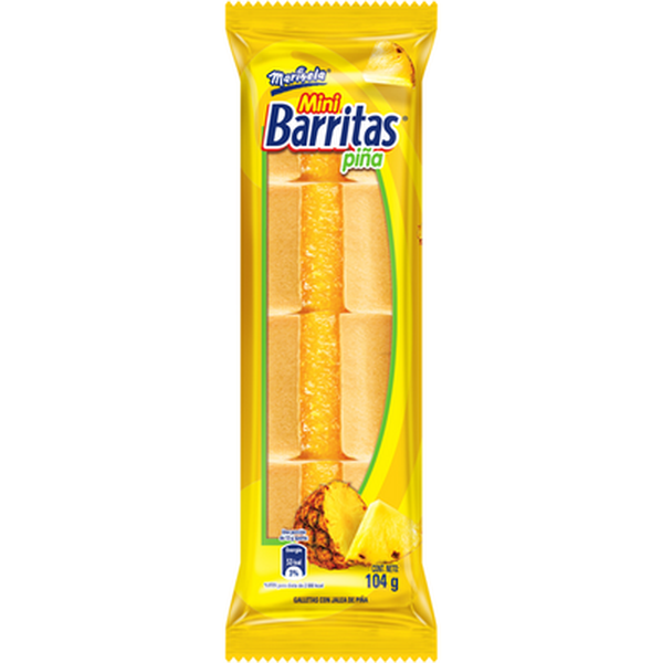 Mini Barritas Pina 1p 104g Flow MAR