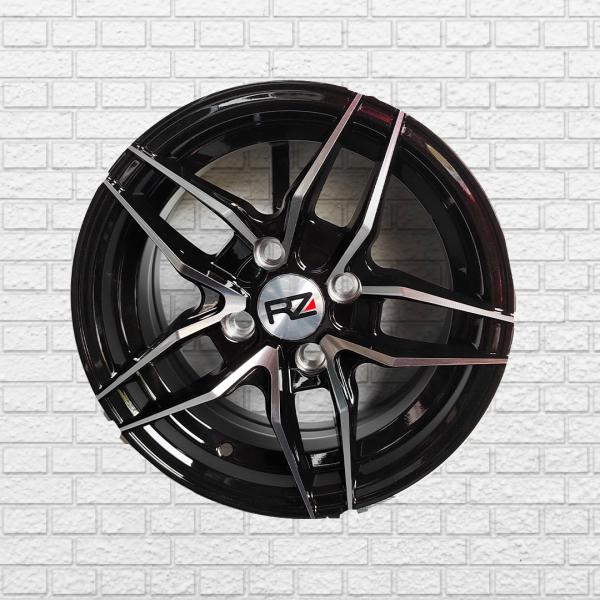 ARO 14X6 (L2066) 4/100/114.3 BLACK AND MACHINE FACE (SET 4 AROS)