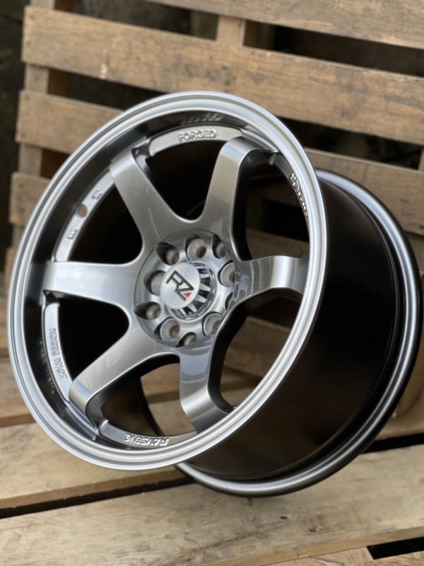ARO 15X8.25 (L1693) 4/100/114.3 HYPER BLACK (SET 4 AROS)