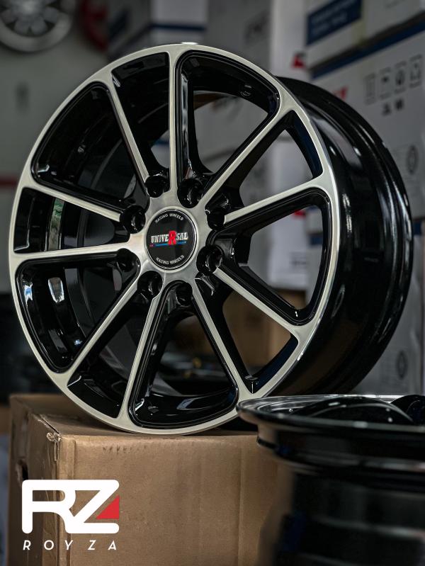 ARO 14X6 (LG60) 4/100/114.3 BLACK MACHINE FACE (SET 4 AROS)