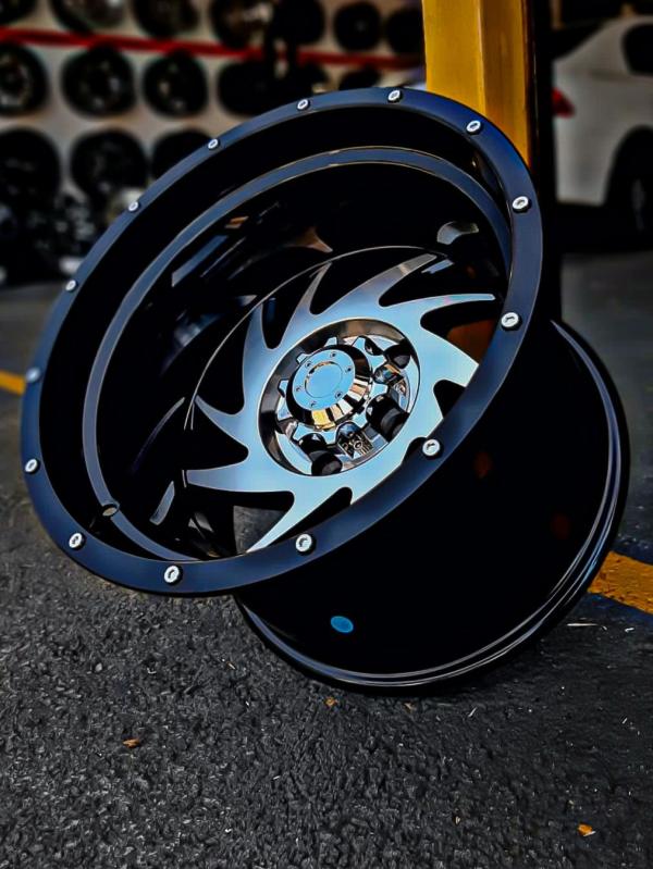 ARO 15X10 (5136) 5/114.3 BLACK + MACHINING (SET 4 AROS)