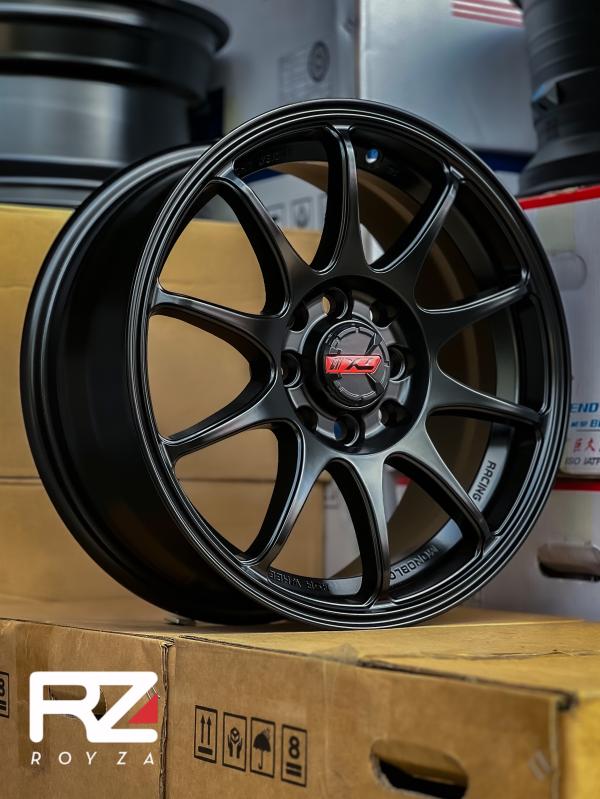 ARO 15X6.5 (JA138) 4/100/114.3 FULL MATT BLACK (SET 4 AROS)