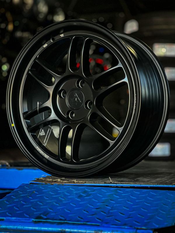 ARO 17X7.5 (VLF-S05) 4/100 MATT BLACK+  MILLING (SET 4 AROS)