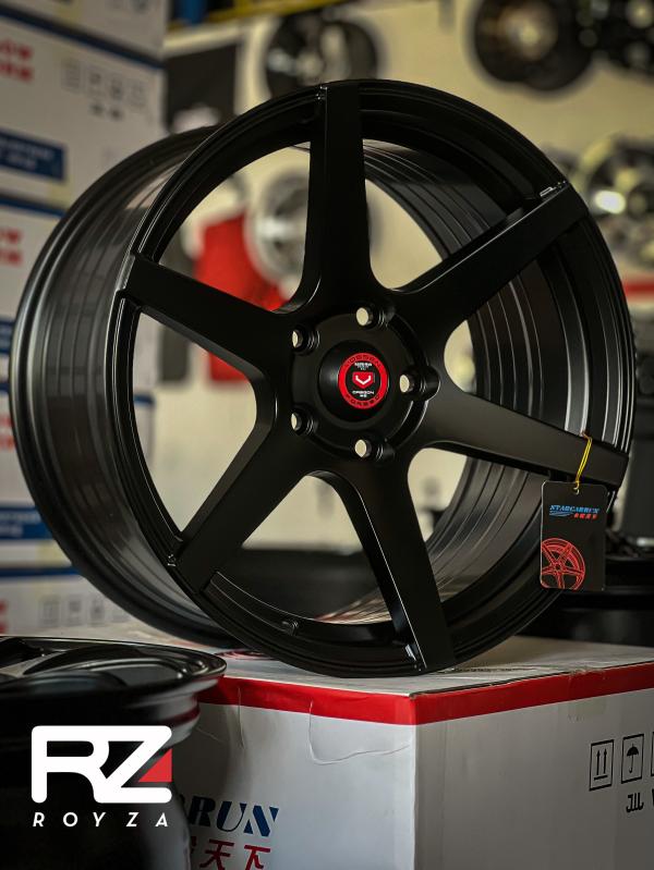 ARO 17X8.5 (6006) 5/114.3 MATT BLACK (SET 4 AROS)