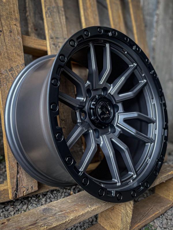 ARO 17X9 (H8867) 6/139.7 MATT GREY+BLACK LIP (SET 4 AROS)