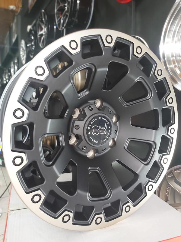 ARO 17X9 (H729) 6/139.7  MATT BLACK LIP+ TAWNY CLEAR COATING (SET 4 AROS)