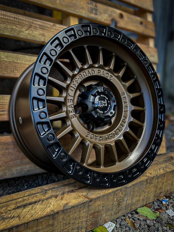 ARO 17X9 (1002) 6/139.7 BRONZE+BLACK EDGE (SET 4 AROS)
