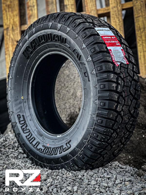 LLANTA 31X10.50R15LT SURETRAC BLK RADIAL A/T 6PR 109S