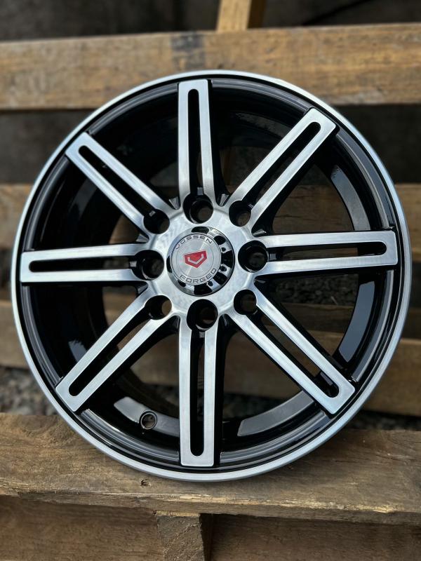 ARO 13X5.5 (839) 4/100/114.3 BLACK MACHINE FACE (SET 4 AROS)
